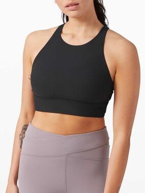 Lululemon Energy High-Neck Longline Bra